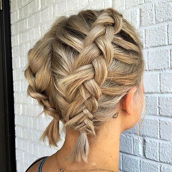 Braided Hairstyles For Short Hair The Most Popular Ideas Women S Alphabet