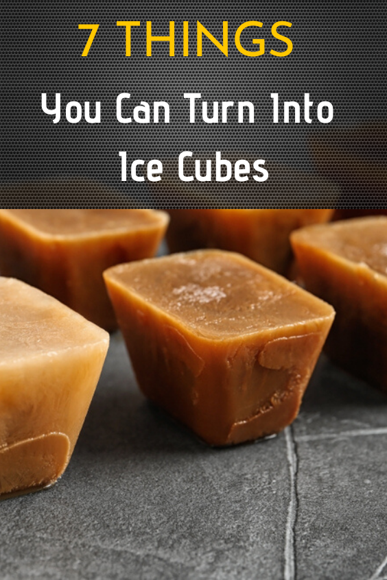 7 Things You Can Turn Into Ice Cubes