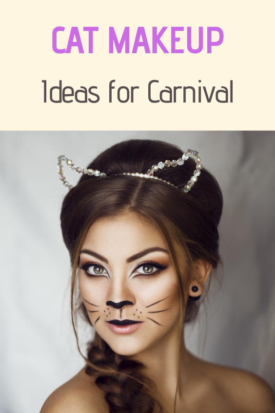 Easy Cat Makeup Ideas for Carnival