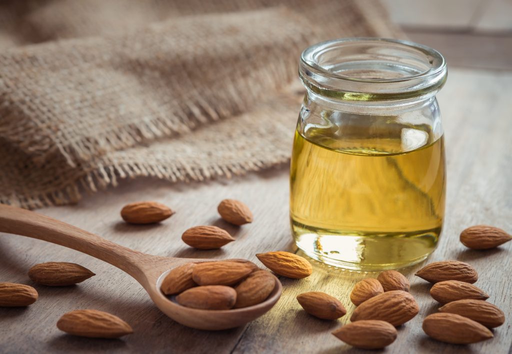 almond oil for dry hands