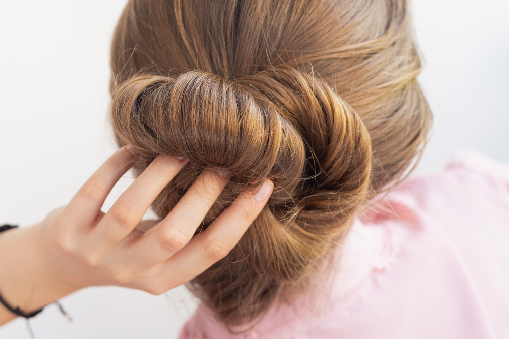 bun hairstyle