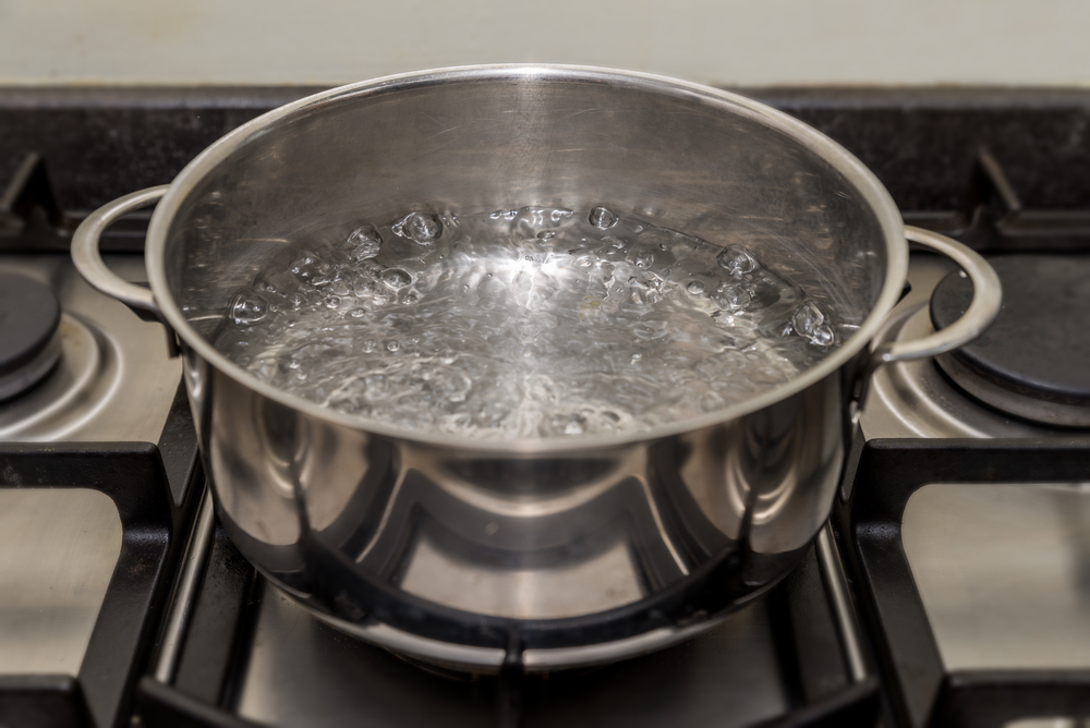 boiled water for dry mascara