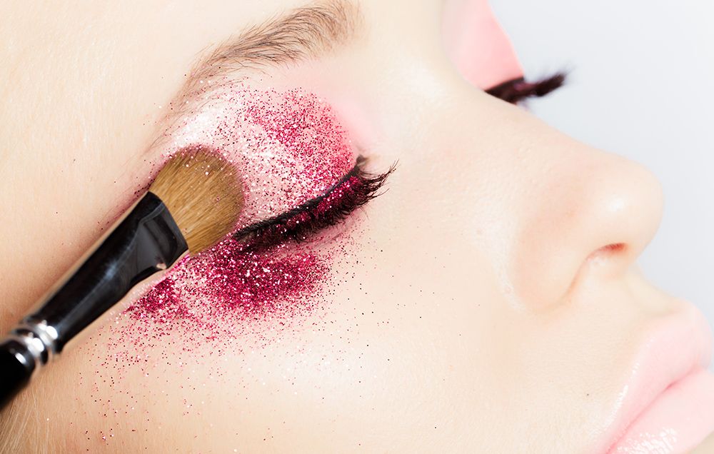 glitter eyeshadow