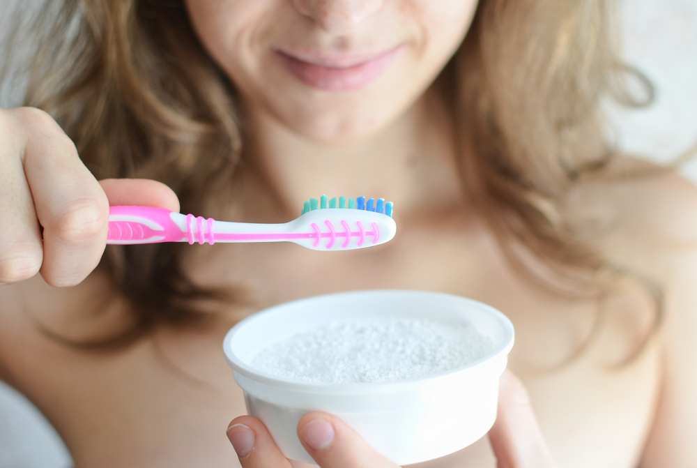 baking powder for teeth whitening