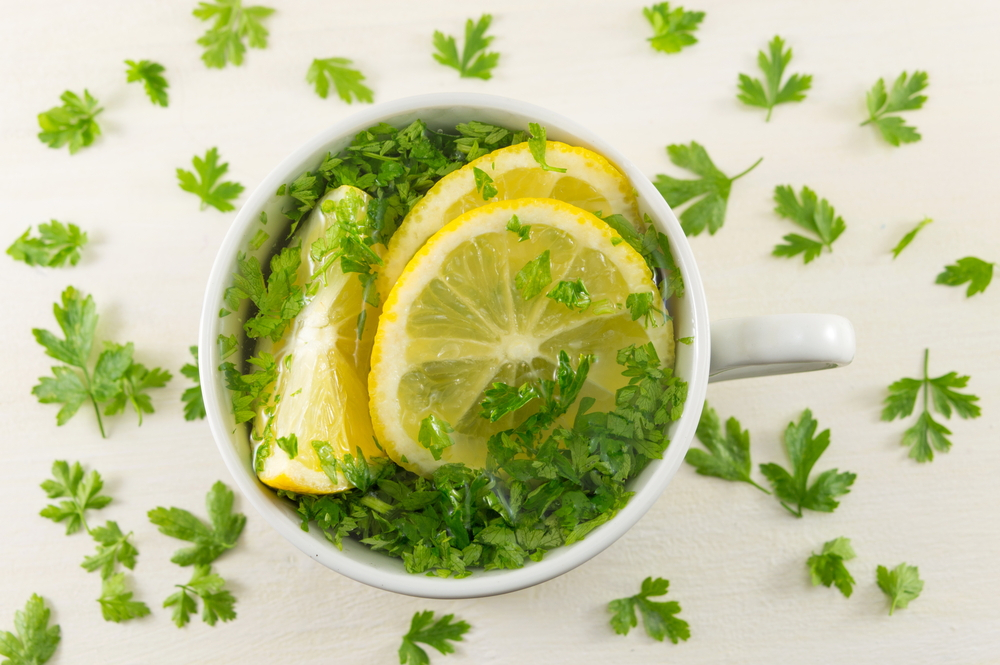 parsley for cracked heels