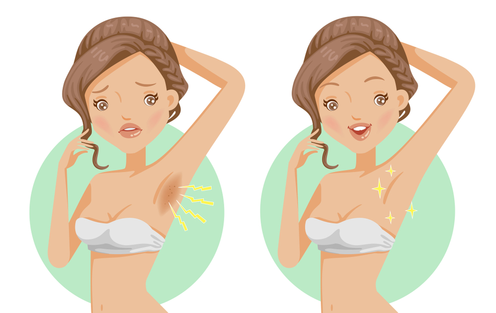 whitening dark underarms natural remedies