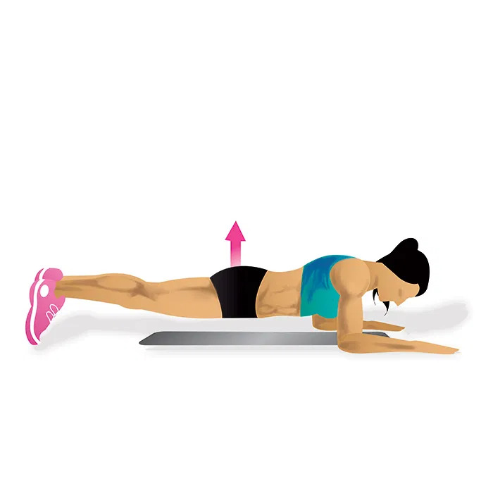 ironing board for a flat stomach