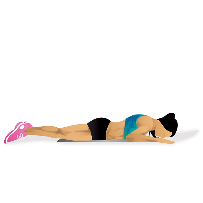 ironing board for a flat stomach