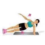 lateral forearm for a flat stomach