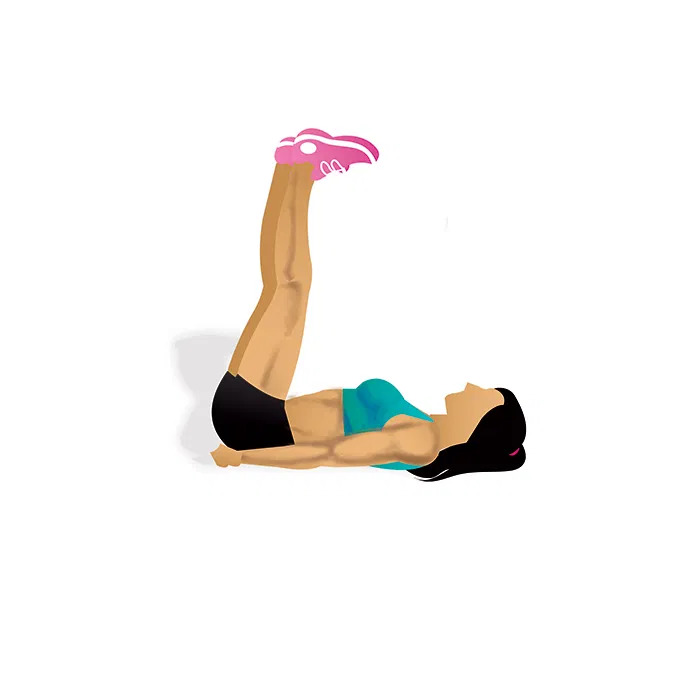 leg lift for a flat stomach