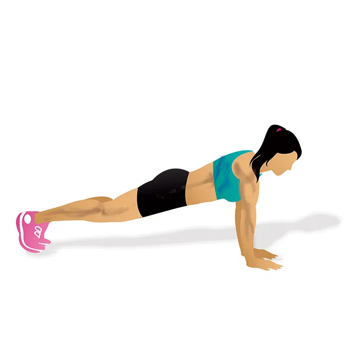 mountain climber for a flat stomach
