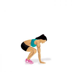 squat for a flat stomach