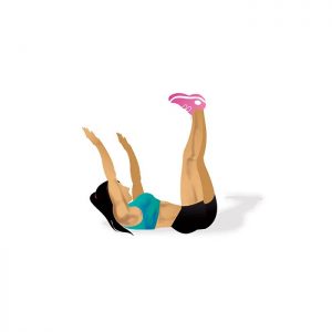 toe stretcher for a flat stomach