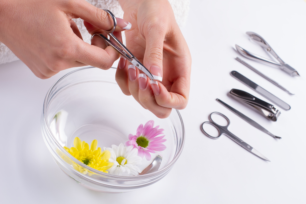 In 5 Steps to Beautiful & Well-Groomed Nails 1 Use nail scissors