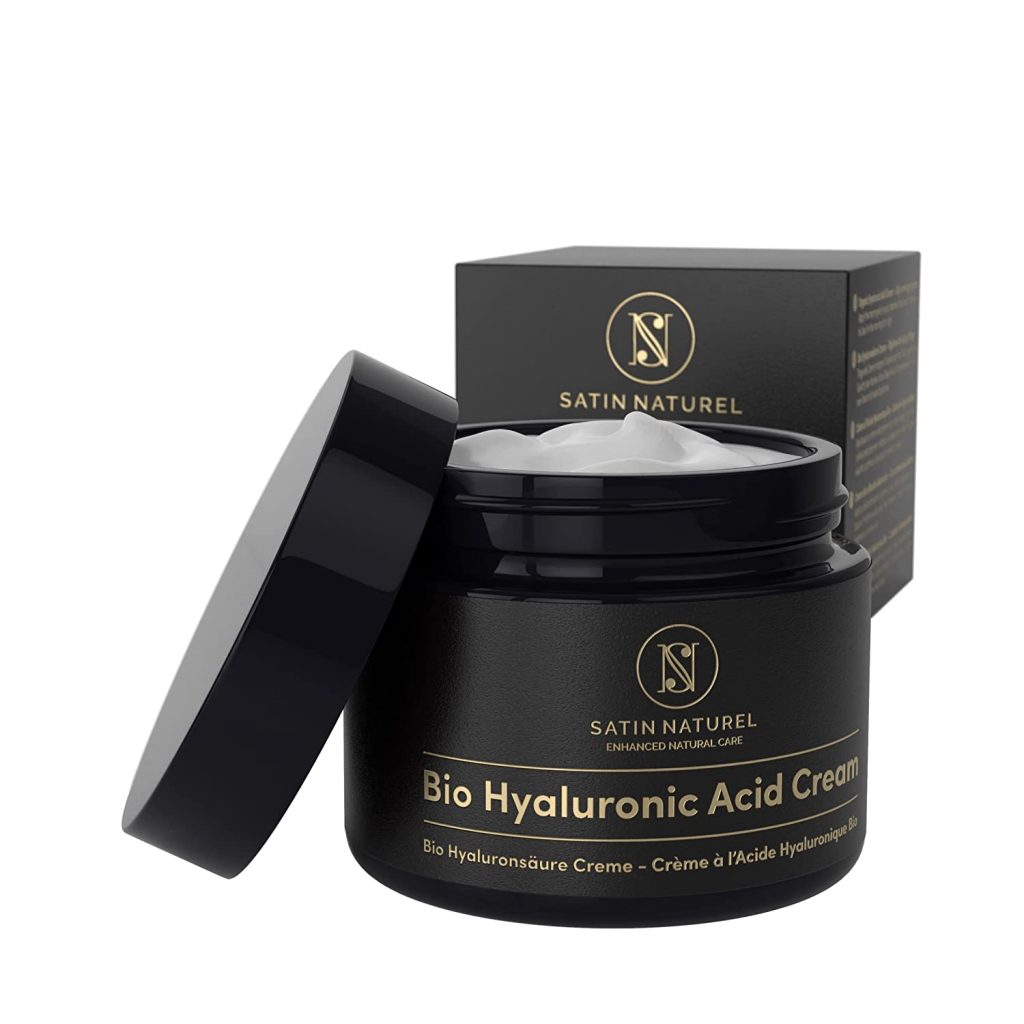 Organic hyaluronic acid cream