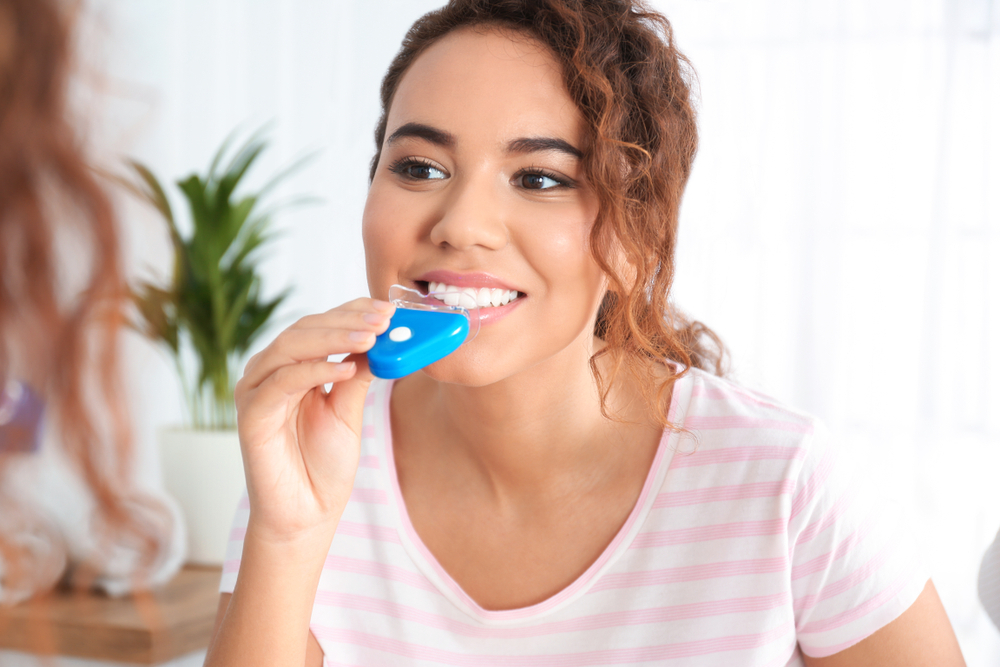 teeth whitening at home