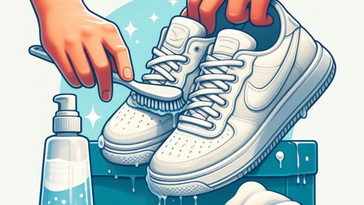 Clean White Sneakers at Home with This Simple DIY Scrub