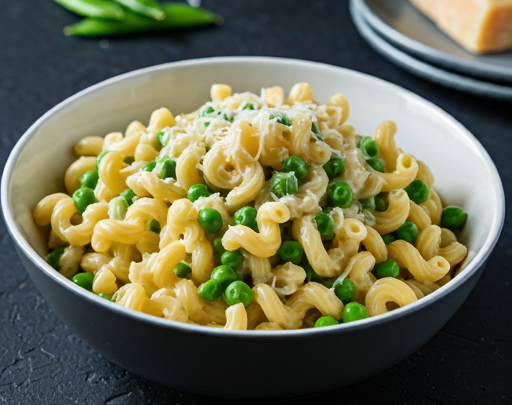Creamy Cavatappi with Peas: A Comforting Pasta Dish