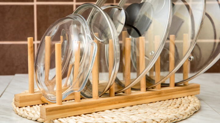 How to Make a DIY Pot Lid Organizer