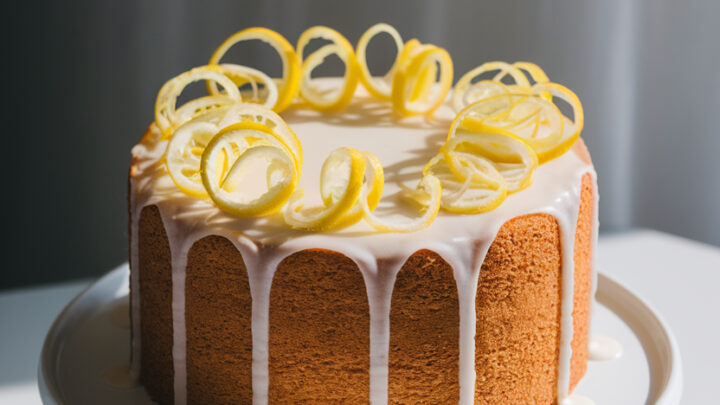 Lemon Sponge Cake Recipe