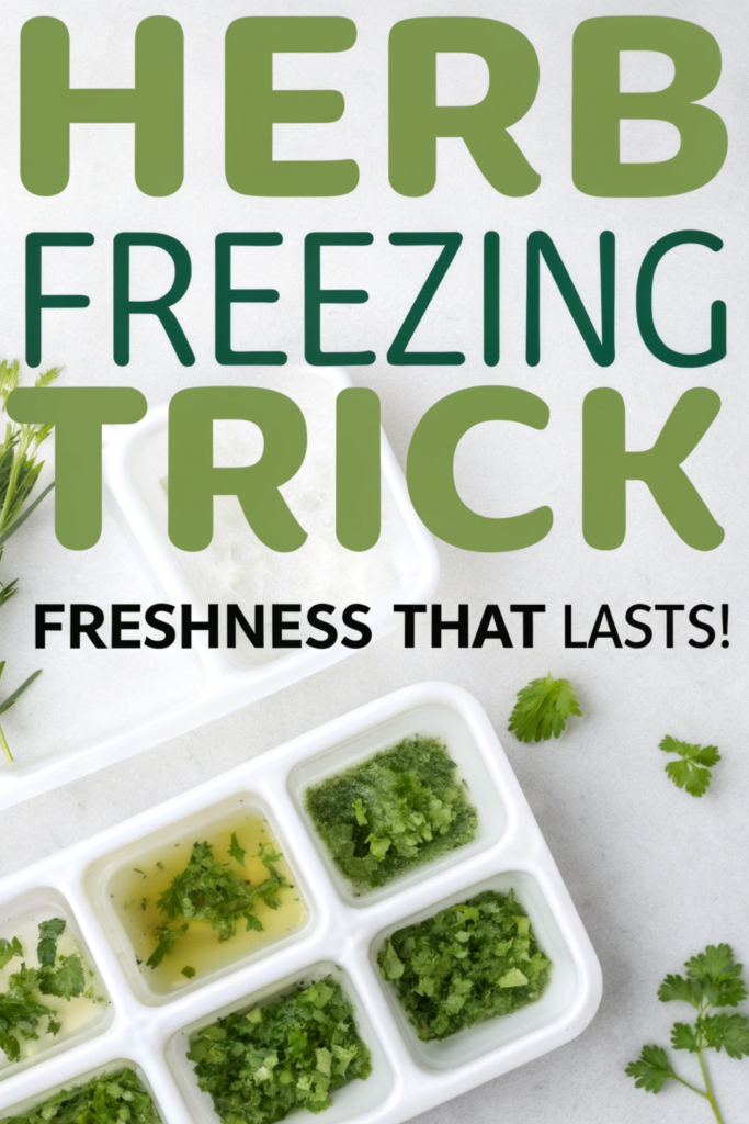 Herb Freezing Trick: The Ultimate Guide to Preserving Fresh Herbs ...