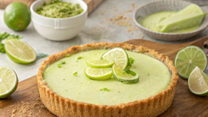 Silky Smooth Key Lime Tart