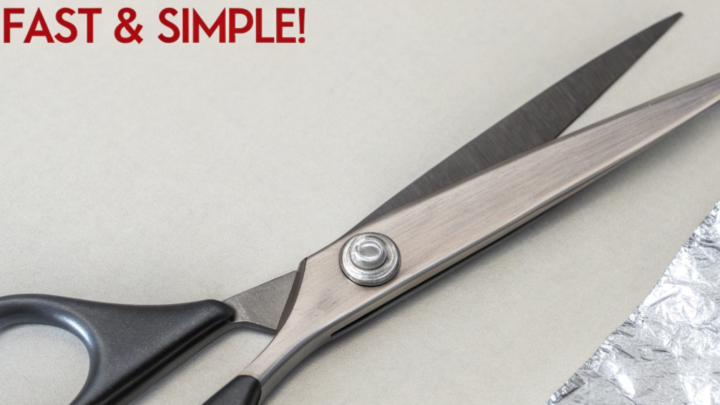 The Ultimate Scissor Sharpening Hack: Fast & Simple DIY Solution