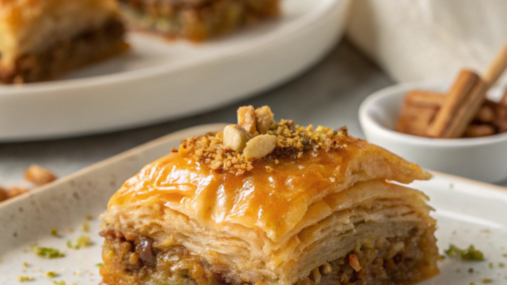 Traditional Walnut Baklava