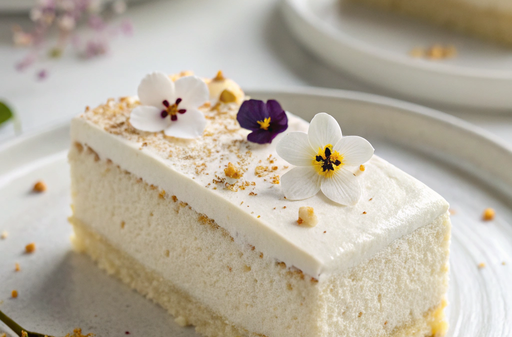 Elegant Vanilla Cloud Cake