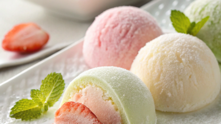 Homemade Japanese Mochi Ice Cream