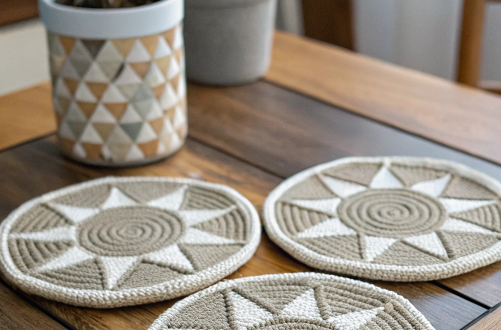 Cozy Crocheted Coasters: A Beginner-Friendly Project