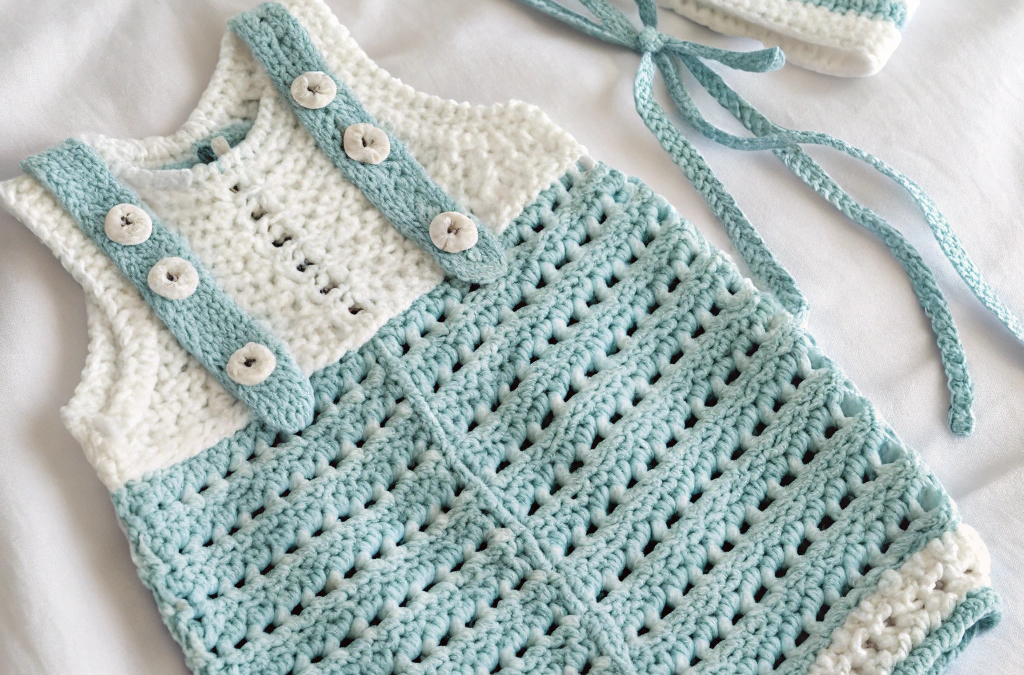 Cute Crochet Romper Two Ways