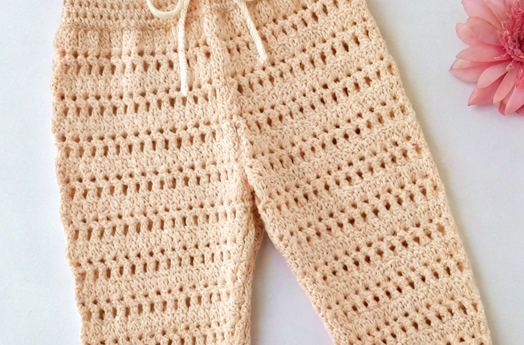 Crochet Sweet Pea Baby Pants 1 Crochet Sweet Pea Baby Pants