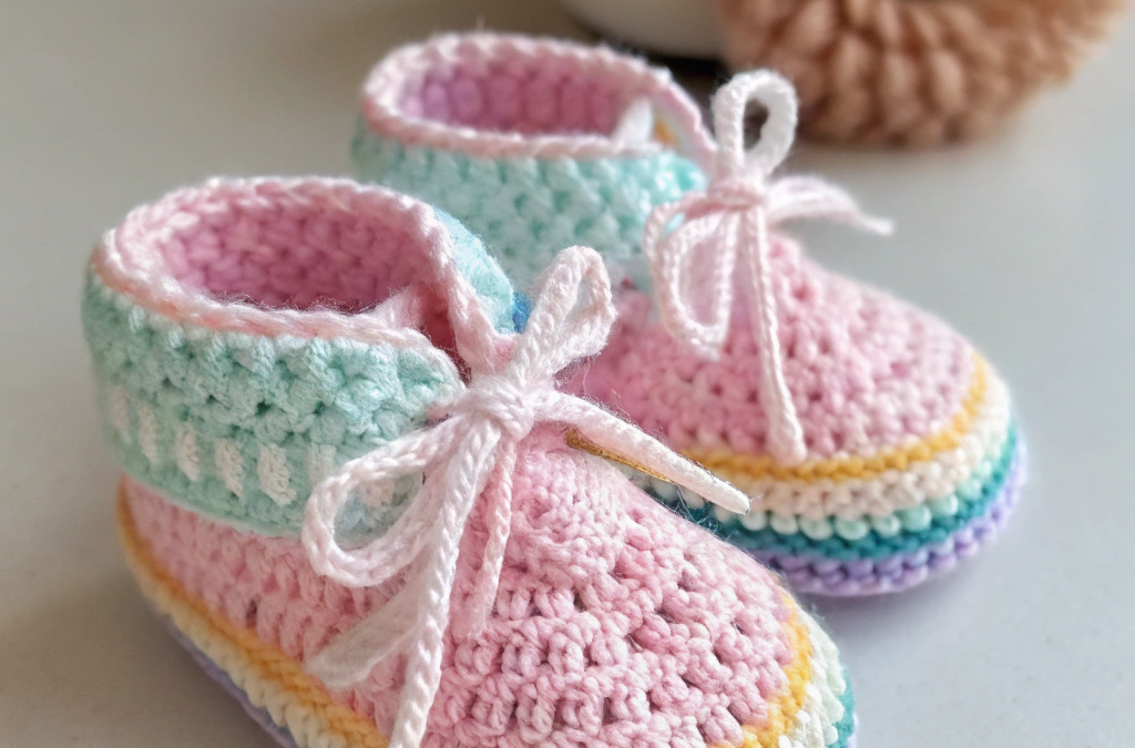 Sweetest Baby Booties You Can Make