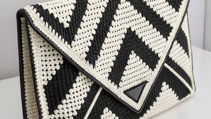 DIY Zig-Zag Crochet Clutch Guide