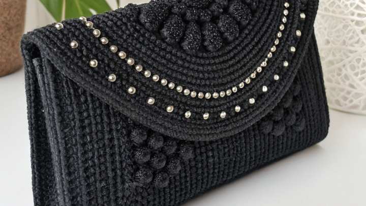 Fashion a Chic Crocheted Clutch Bag