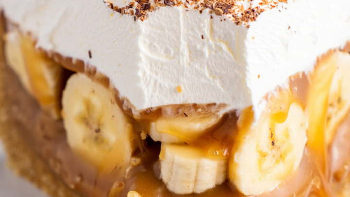 Easy Homemade Halal Banoffee Pie