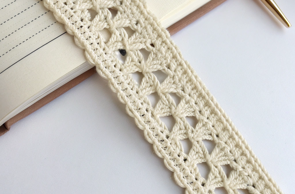Elegant Lace Bookmark Journey