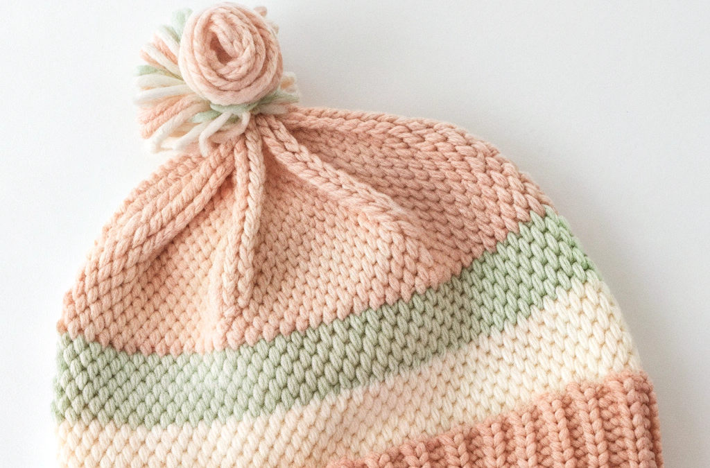Knit a Cozy Stripe Hat for Baby