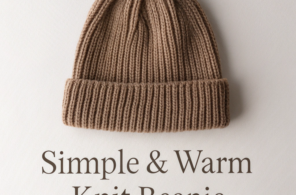 Classic Ribbed Beanie Step-by-Step