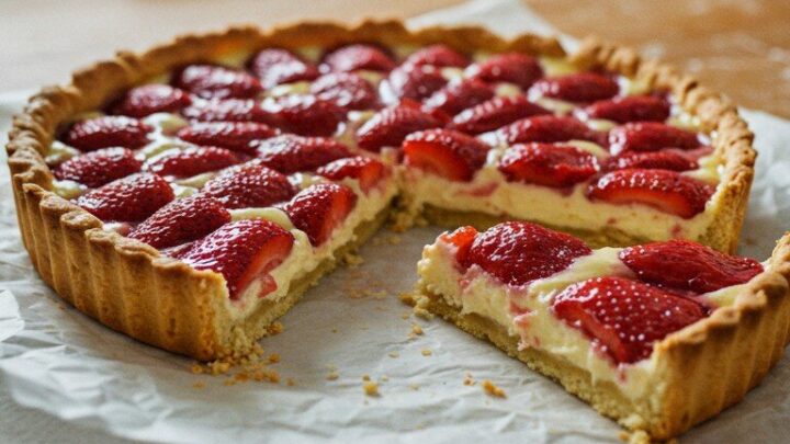 Sunny Strawberry Tart Delight