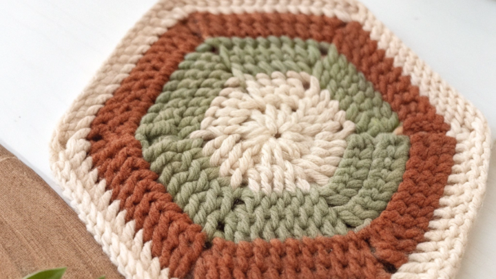Stitch Your Own Stylish Hexagon Coaster