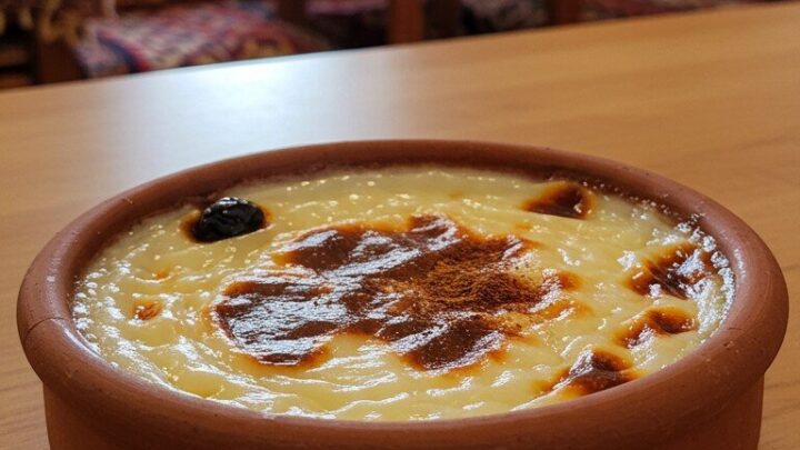 Golden Baked Turkish Rice Delight (Sütlaç)