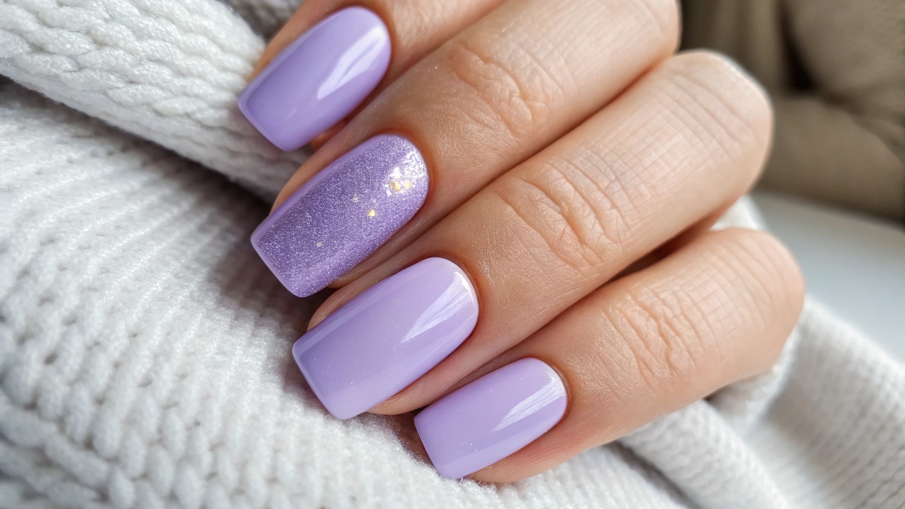 A Touch of Lilac Sparkle