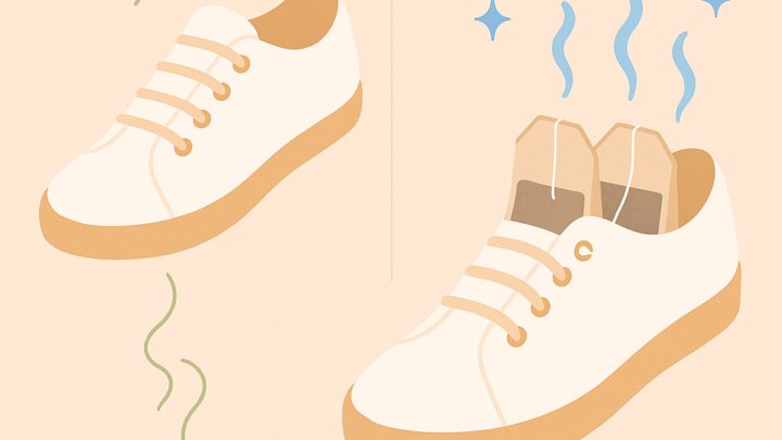 Freshen Smelly Shoes Overnight: The Tea Bag Hack!