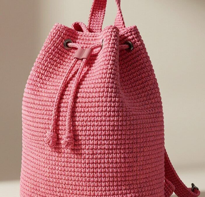 Handmade Style: The Drawstring Backpack 1 Handmade Style: The Drawstring Backpack