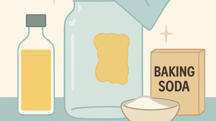 The Easiest Way to Remove Sticky Residue (Using Just 2 Pantry Ingredients!)