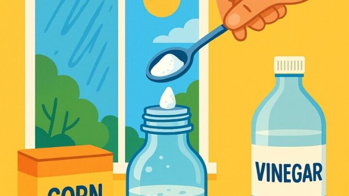 DIY Cornstarch Window Cleaner Recipe (No Streaks!)