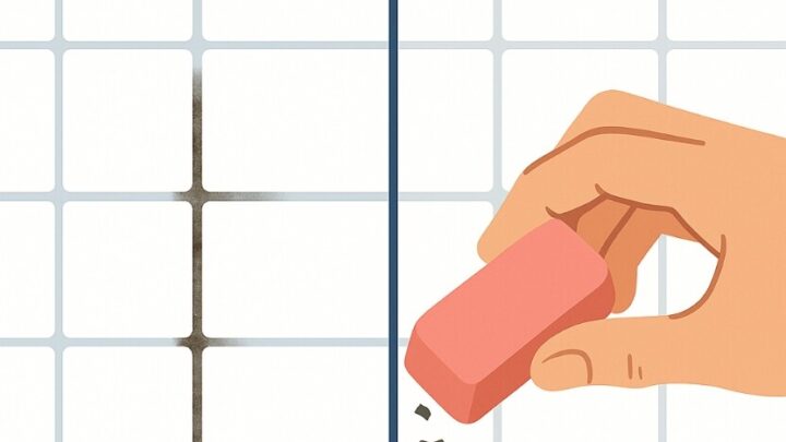 The Ultimate Eraser Hack for Clean Grout
