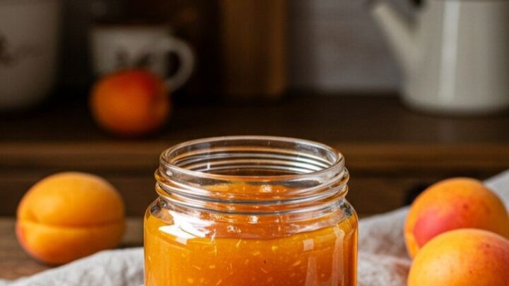 Simple 3-Ingredient Apricot Jam (No Pectin Needed)